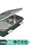 Bento 850ml Lunchbox New Collection Single Layer 4 Compartments and Bowl Steel Lunch Box Food Container - 3