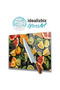 Fruit Patterned Glass Cutting Board (36X23 cm)