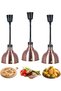 ksamwjf Food Heat Lamp, Commercial Food Heating Lamp Retractable Warmer Lamp Hose High Power Hotel K