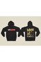 Limp Bizkit Printed Cotton Long Sleeve Ribbed 3 Thread Hooded Rock Sweatshirt