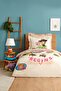 X Kral Şakir Adventure Begins Single Duvet Cover Set - 2