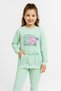 Girls' Printed Cotton Two-Piece Set I Comfortable and Stylish Sports and Casual Set Cotton (Ages 4-12) - 4