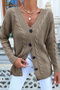 Women's V-Neck Soft Textured Cardigan