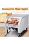 LBWF Commercial Conveyor Toaster, 2200W Electric Stainless Steel Industrial Toasters - 2