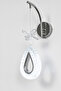 Arel Wall Lamp Chrome Decorative Led Lighting Crystal Stone White Light Hall Entrance Cafe - 3