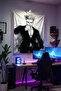 Sun Ken Rock Vertical Wall Covering – Anime Themed Quality Fabric Room Decor Tapestry Wall Carpet - 2