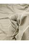 Linen in Pastel Green Cream Colors (Width 140 cm X Length 290 cm) - 3