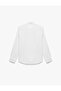 Long Sleeve Slim Fit Half Italian Collar Shirt - 2