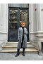 Premium Fleece Lined Maxi Long Winter Batwing Sleeve Knit Cardigan
