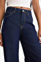 Wide Leg Blue Women's Jean Pants E9113Ax/Nm82 - 5