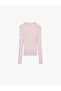 Long Sleeve High Collar Knitwear Sweater - 2