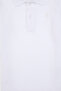 Boy's White Basic Polo Neck Sweatshirt 50307821-Vr013 - 4