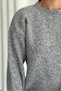 Basic Wool Blend Crew Neck Knitwear Sweater Aw25Kz0020 - 5