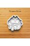 Mother's Day Set of 10 Cookie and Sugar Dough Molds - 2