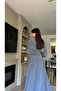 Drapeli Draped Gray Dress - 2