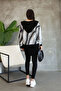 Patterned Button Detailed Knitted Cardigan - 4
