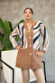 Patterned Button Detailed Knitted Cardigan - 3