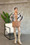 Patterned Button Detailed Knitted Cardigan - 4
