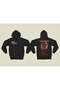 Iron Maiden Printed Cotton Long Sleeve Ribbed 3 Thread Hooded Rock Sweatshirt