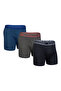 Mens Boxer Color Outer Elastic 3 Pack