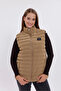 Women's Mink Nova Fabric Puffer Vest - 6