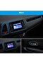 Audi A6 Compatible In-Car Nickel-Plated Blue Dashboard Trim Strip 2 Meters