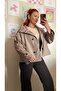 Water Repellent Oversize Belted Trench Coat - 6