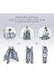 One - Minute Fold - Unfold Playpen, Large 150 x 180 cm with Mattress and Balls - Grey - 2