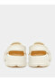 Vamp Perforated Solid Heel Strap Clogs - 5