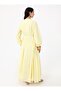 Double Breasted Collar Hijab Dress - Yellow - Mrs Poleen - 5