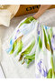 Girls Tulip Print Puff Sleeve Dress - 4