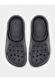 Vamp Perforated Solid Heel Strap Clogs - 6