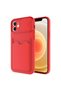 iPhone 12 Compatible Omsy Cardix Case-Red
