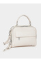 Solid Handbag with Adjustable Strap - 2