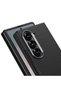 Galaxy Z Fold 6 Compatible Camera Protected Carbon Fiber Design Back Surface Omsy Kipta Carbon Cover - 2
