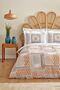 Lanita 100% Cotton Double Duvet Cover Set Pink