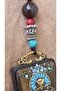 Ethnic Authentic Ebony Wood Pendant - 4