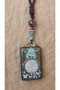 Ethnic Authentic Ebony Wood Pendant - 2