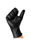 Junior Mg Diamond Textured Black Nitrile Gloves 50 Pcs No:9L - 2