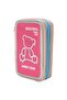 Bear &amp;   Deer Colorful Pencil Case Bd-Kcs224 - Pink Honey Bear - 4