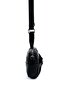 Black - Black Plain Women's Crossbody Bag Sp1256 - 3