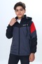 Boy's Sport Printed Hooded Raincoat - 6