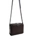 Coffee - Coffee Plain Women's Crossbody Bag Sp888 - 4