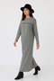 Ribbed Knitwear Dress - 6