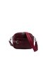 Burgundy - Burgundy Plain Women's Crossbody Bag Sp1256 - 5