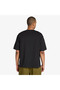 Hampthon Tonal Stack Logo Men's Black T-Shirt - 2