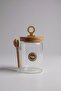 Acacia Spoon Seal Lid Jar Spice Container Kw-802