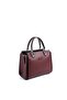 Burgundy - Burgundy Plain Women's Handbag Sp1133 - 2