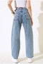 Women's High-Waist Baggy Jeans with Apollet Detail (2026)^^^^Baggy Comfort with Apollet Detail That Makes You Stand Out^^^^ - 3