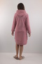 100% Bamboo Women's Hooded Embroidered Zippered Dressing Gown / Bathrobe - 4